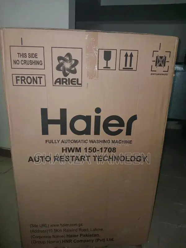 Automatic Washing Machine - Compact Box Pack New Machine