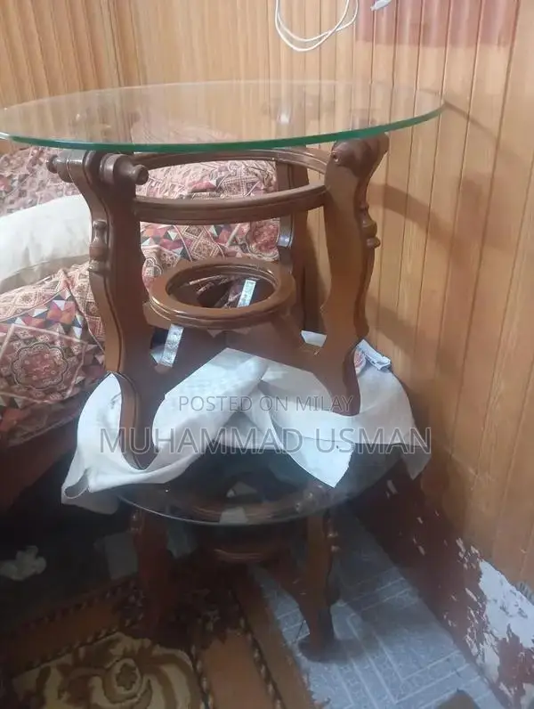 6-Seater Sofa Set with Large and Side Tables