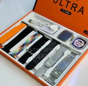 Bluetooth 5.3 Fitness Smart Watch with Multicolor Straps