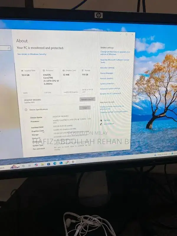 Dell CPU Laptop with HP Components, Windows 22H2