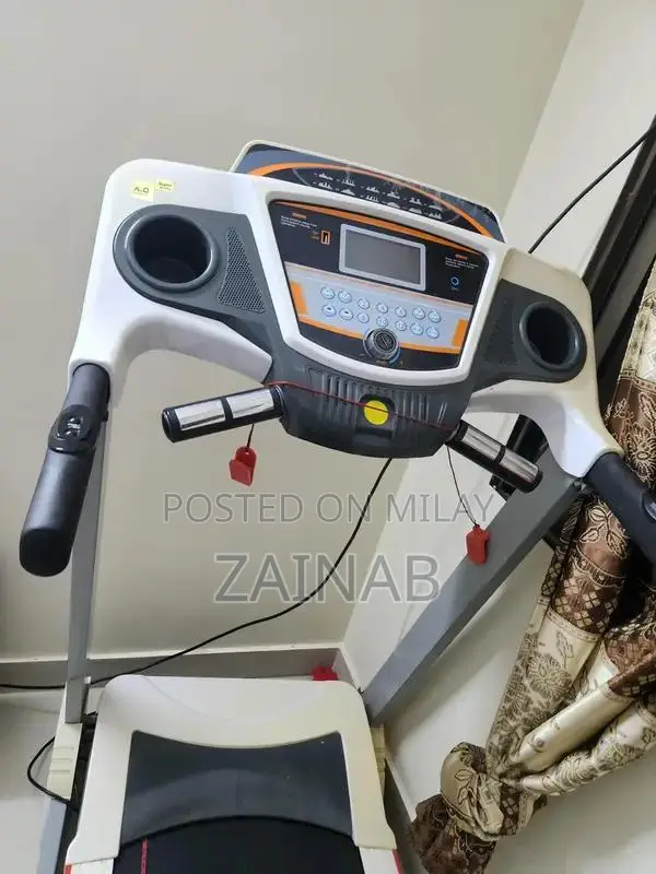 Compact Electric Treadmill for Home Fitness - Max User Weight 90kg