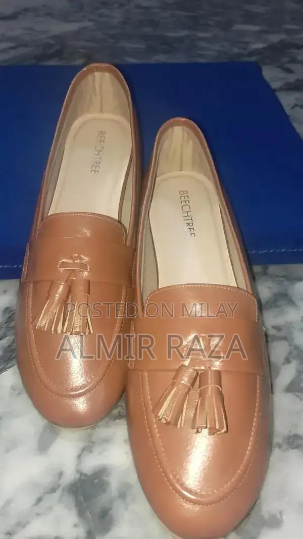 Beechtree Men's Casual Leather Shoes Size 41 - Brand New Footwear