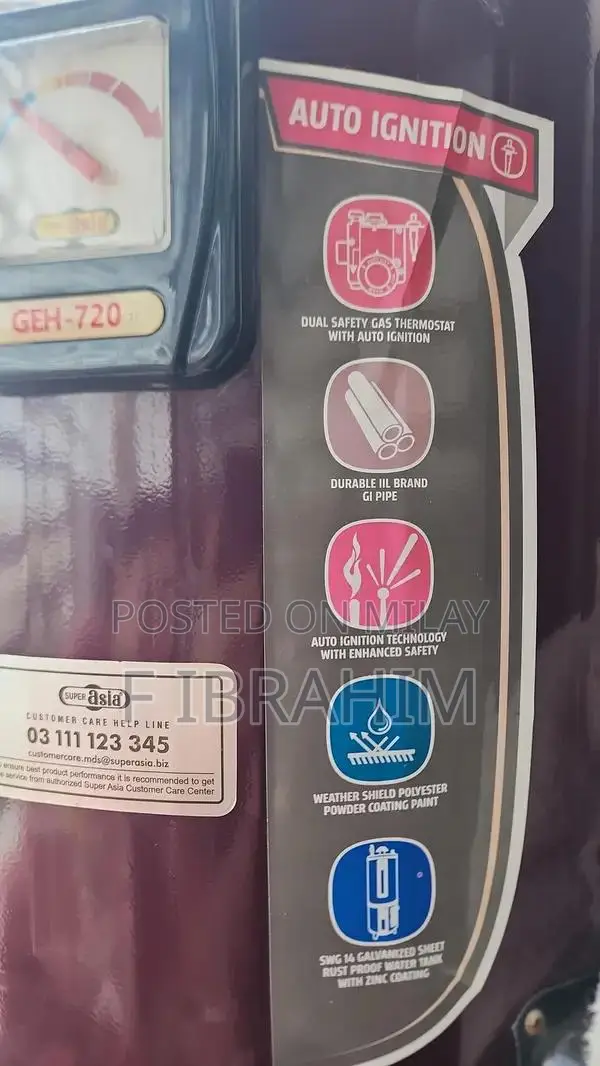 2-Month-Old Geyser in Excellent Condition