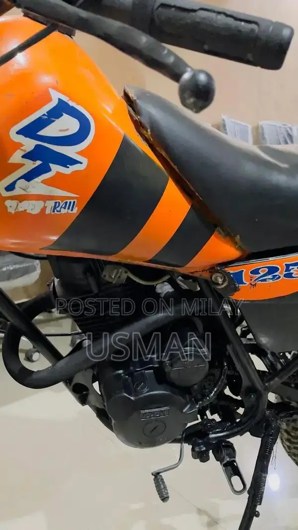 1982 Enduro 125cc Japanese Trail Motorcycle