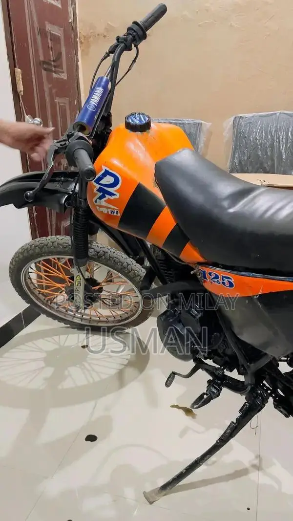 1982 Enduro 125cc Japanese Trail Motorcycle