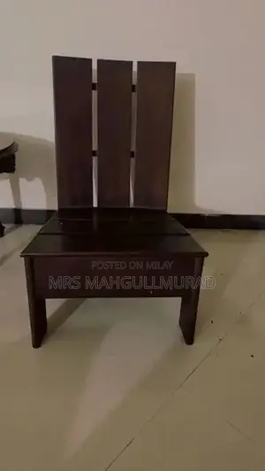 Photo - Solid Wood Chairs - Set of 2 for Living Room or Lounge