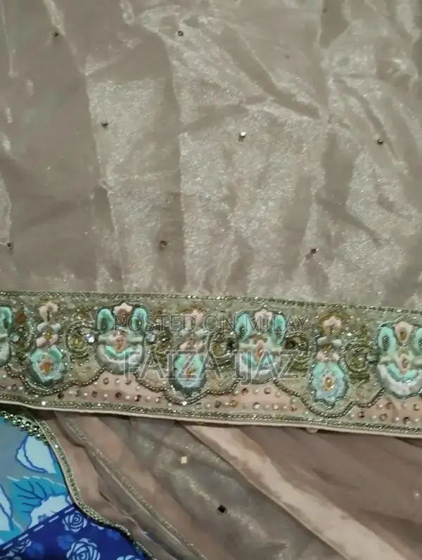 Designer Embroidered Party Dress - Elegant Formal Ghauri Work Style