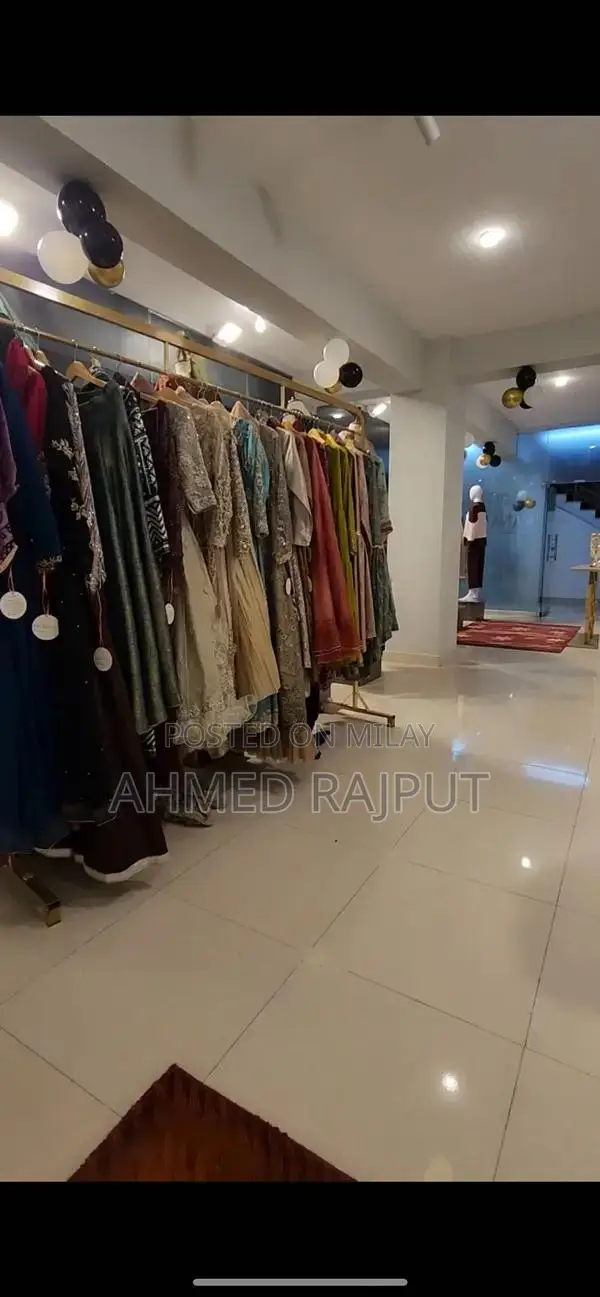 Professional Clothing and Makeup Studio Setup with Office Space