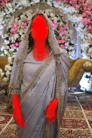 Silver Saree for Party and Wedding Occasions