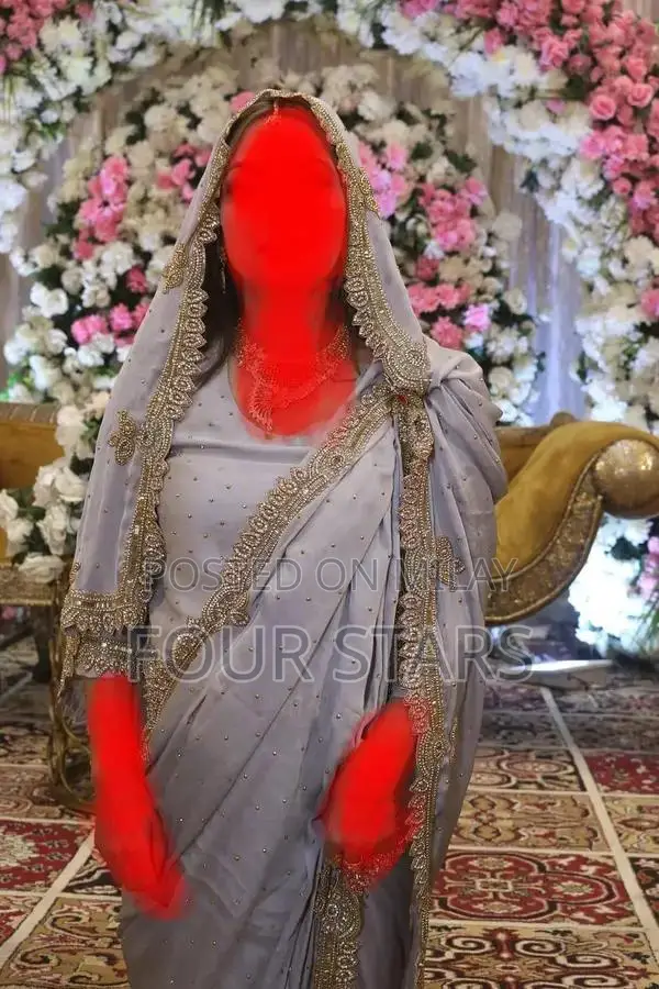 Silver Saree for Party and Wedding Occasions