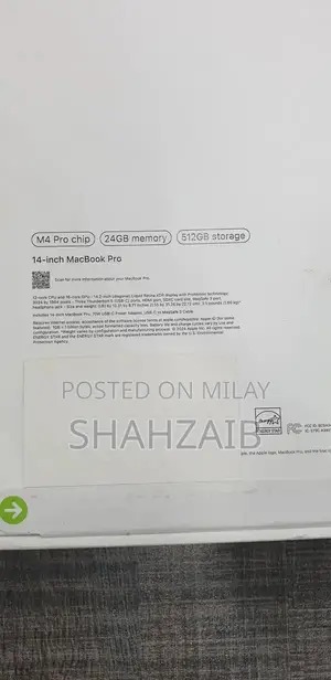 Apple MacBook Pro M4 14-Inch Midnight Laptop