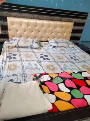 King Size Double Bed Frame with Matching Side Tables