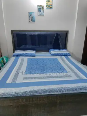 Photo - Comfortable Bed Frame with Mattress - Bedroom Furniture Set