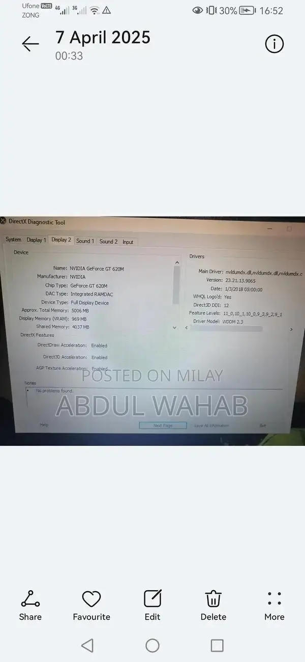 Gaming Laptop Core i5 8GB RAM 128GB SSD 17-inch Display