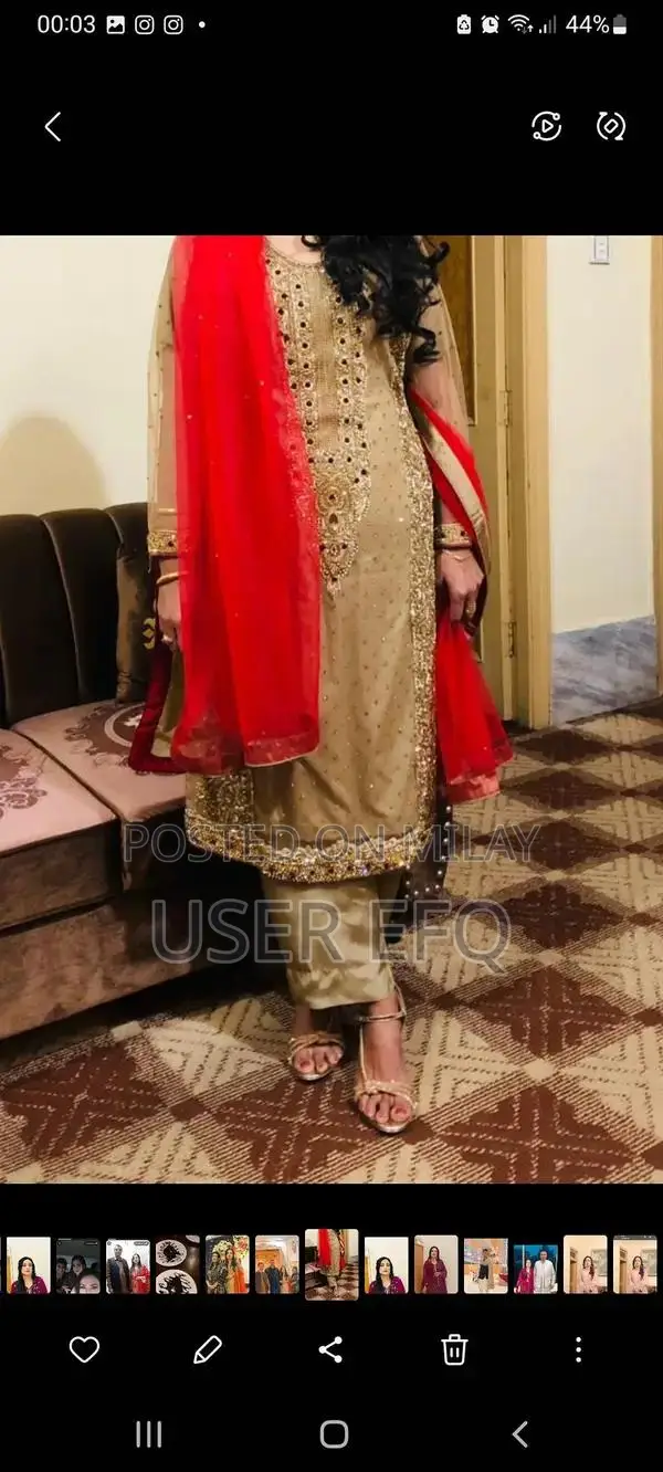 Elegant Net and Velvet Traditional Clothing Set