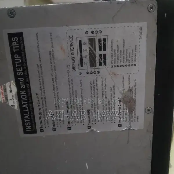 APC Uninterruptible Power Supply (UPS) - Home/Office Backup