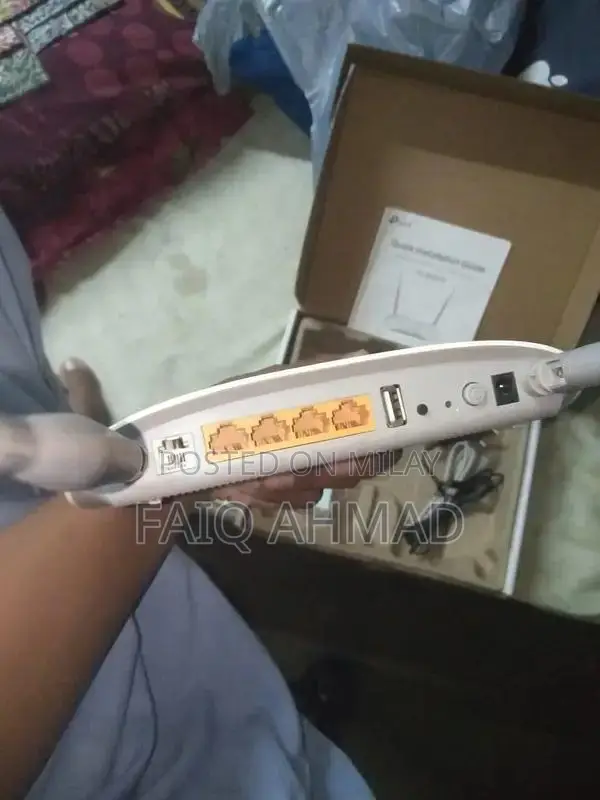 PTCL WiFi Modem Router with Accessories