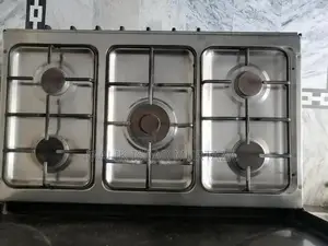 Photo - Corona 5-Burner Gas Stove with Oven and Hot Case
