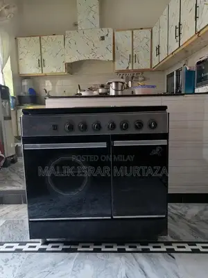 Corona 5-Burner Gas Stove with Oven and Hot Case