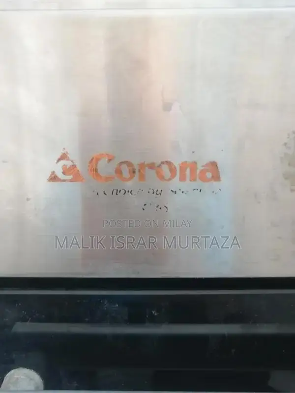 Corona 5-Burner Gas Stove with Oven and Hot Case