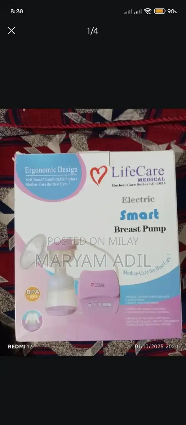 Premium Electric Breast Pump - Portable and Efficient Breastfeeding De
