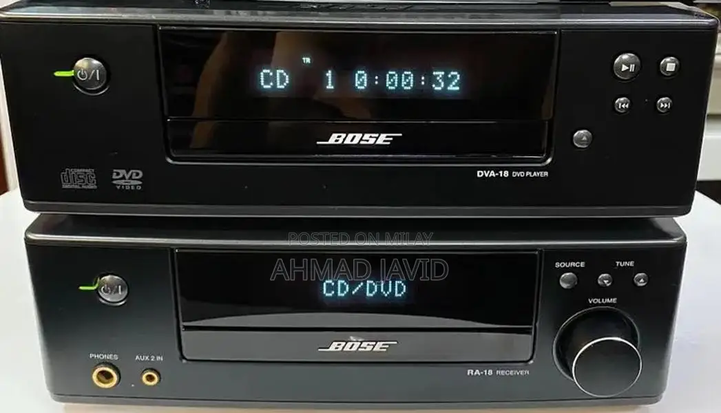 Bose RA 18 Amplifier and DVA 18 CD Player Stereo System