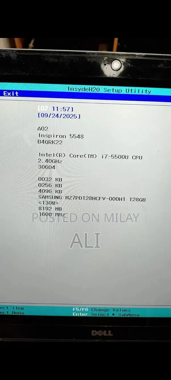 Dell Touchscreen Laptop with Core i7 5th Generation Processor