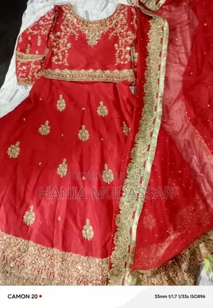 Red Bridal Lehnga and Kurti with Premium Embroidery