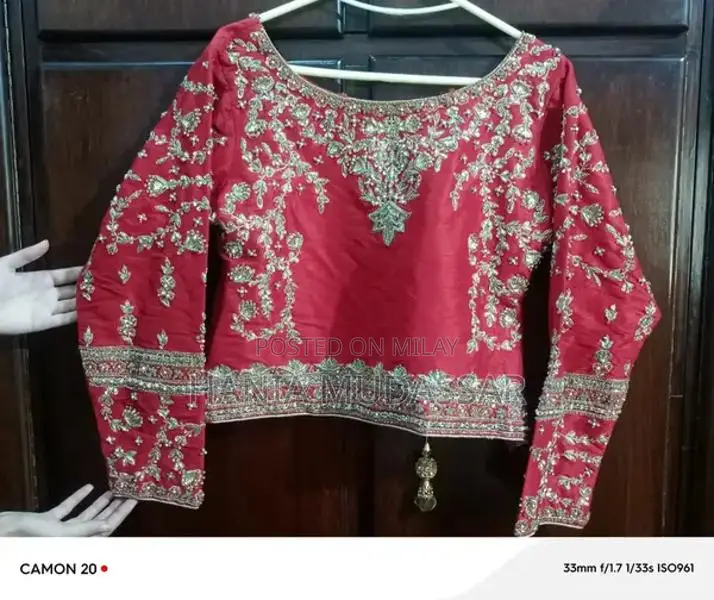 Red Bridal Lehnga and Kurti with Premium Embroidery