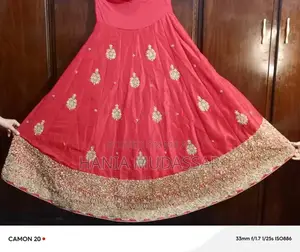Red Bridal Lehnga and Kurti with Premium Embroidery