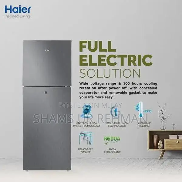 Haier 336 EBS/EBD Refrigerator - Modern Cooling Solution