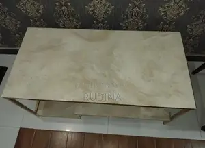 Modern Metal Coffee Table with Sheet Top