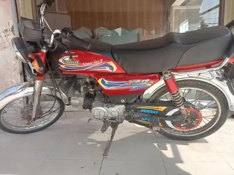 United 2021 Motorcycle with Excellent Condition
