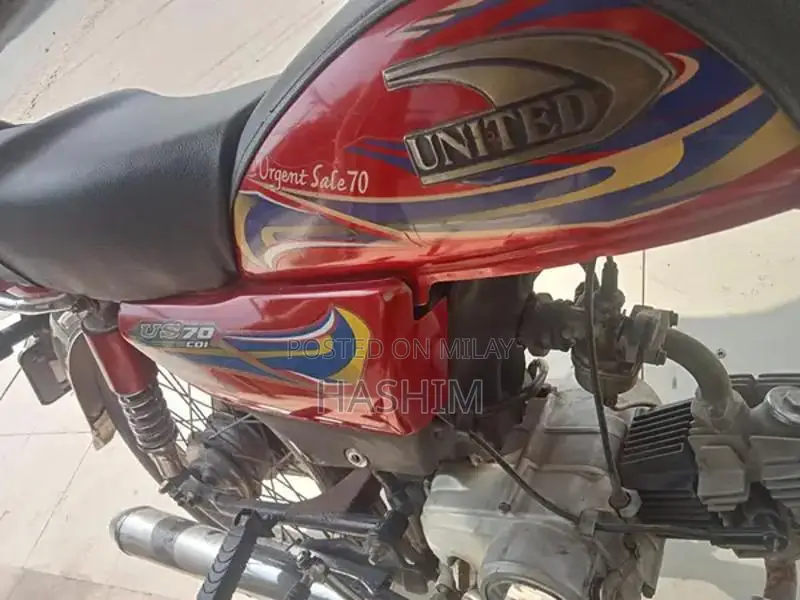 United 2021 Motorcycle with Excellent Condition