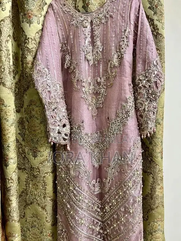 Embroidered Banarasi Palazzo Suit with Net Dupatta