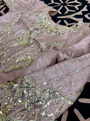 Embroidered Banarasi Palazzo Suit with Net Dupatta