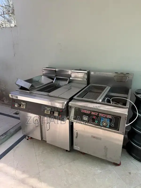 Professional Double and Single Commercial Deep Fryer Kitchen Appliance