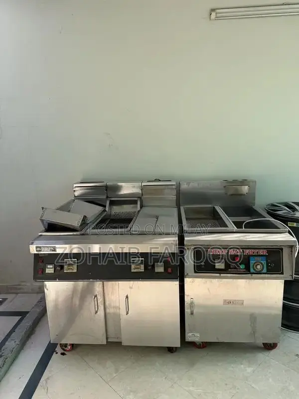 Professional Double and Single Commercial Deep Fryer Kitchen Appliance