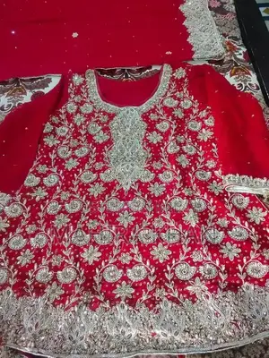 Elegant Bridal Lehnga with Matching Shoes and Purse