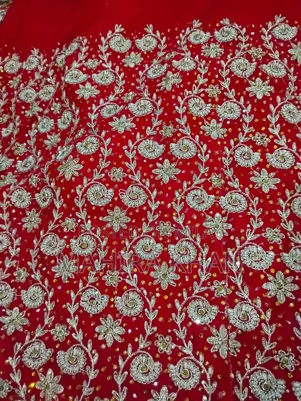 Elegant Bridal Lehnga with Matching Shoes and Purse