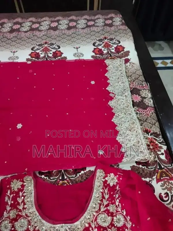 Elegant Bridal Lehnga with Matching Shoes and Purse