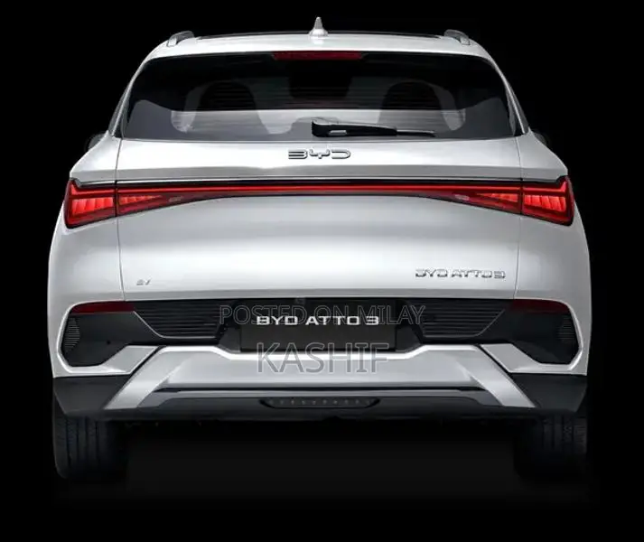 BYD Atto 3 Electric SUV - Ski White Compact Crossover