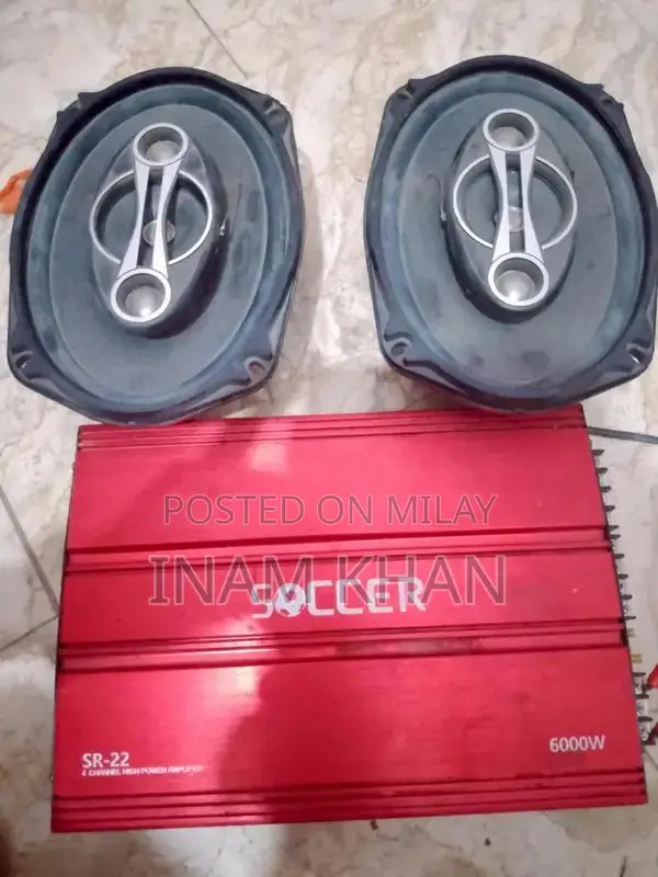 High-Quality Car Audio System with Enhanced Sound Performance