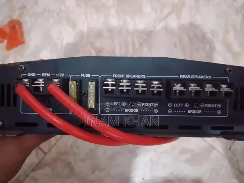 High-Quality Car Audio System with Enhanced Sound Performance