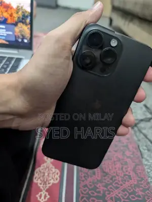 Apple Titanium Smartphone Pro Flagship Model