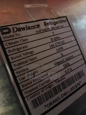 Photo - Dawlance 2-Door Refrigerator - Lightly Used Condition