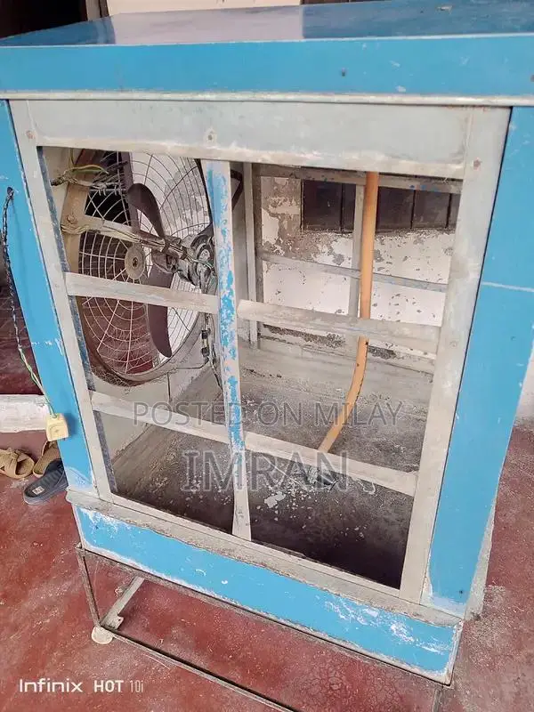 Portable 12V Solar-Powered Room Air Cooler with Water Pump