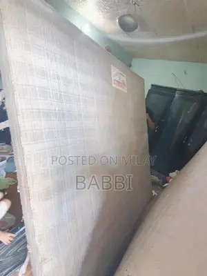 King Size Wooden Bed with Storage Cupboard and Showcase