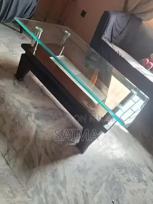 Photo - Gently Used Wooden Coffee Table - Modern Living Room Furniture