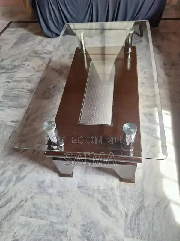 Gently Used Wooden Coffee Table - Modern Living Room Furniture